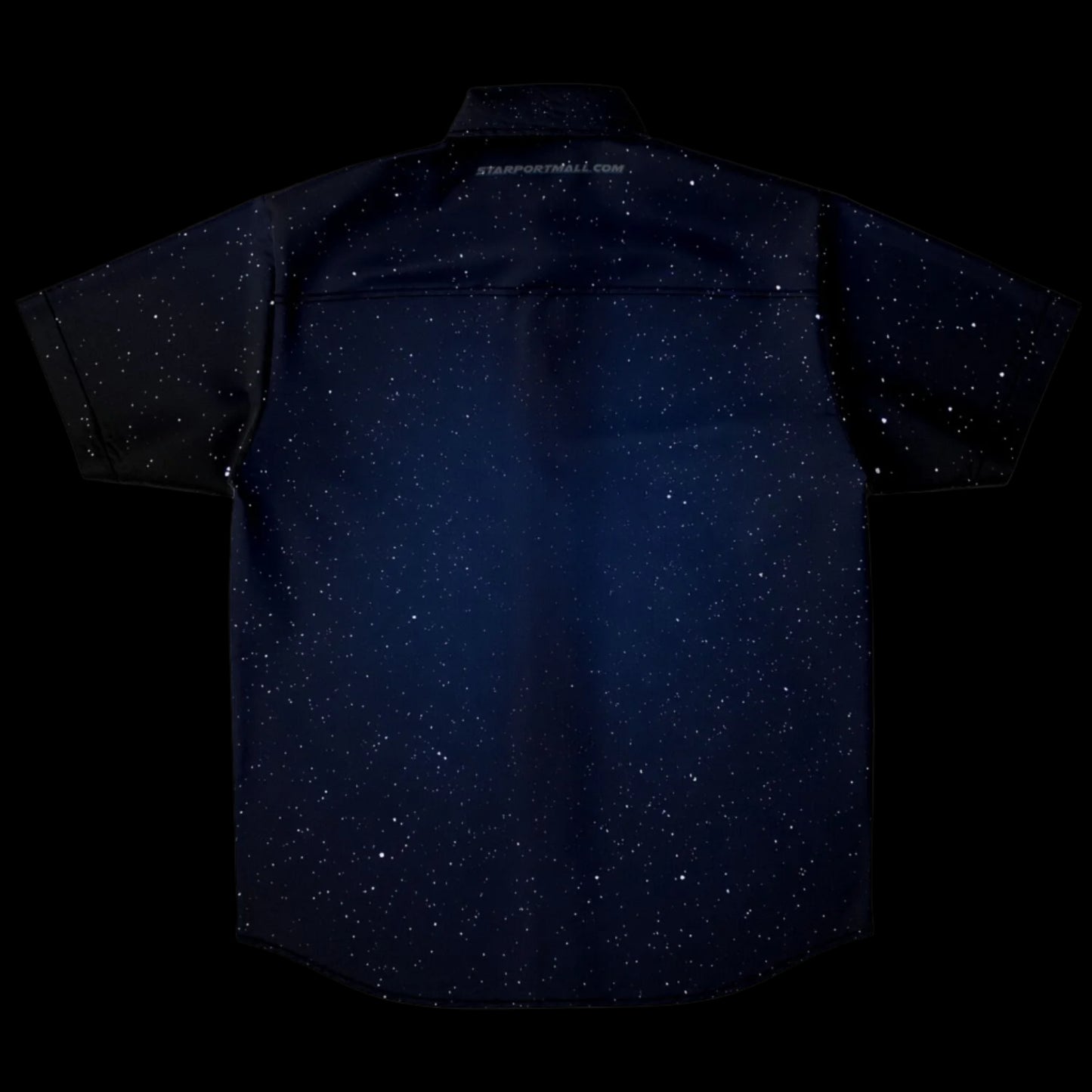 Short Sleeve Button Down Shirt 0001 Angel Wing