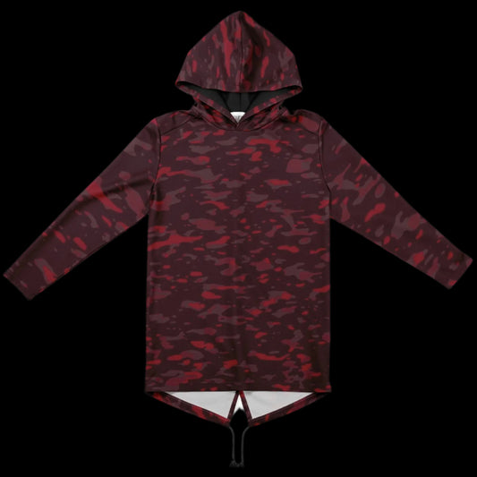 Athletic Elongated Hoodie 0001