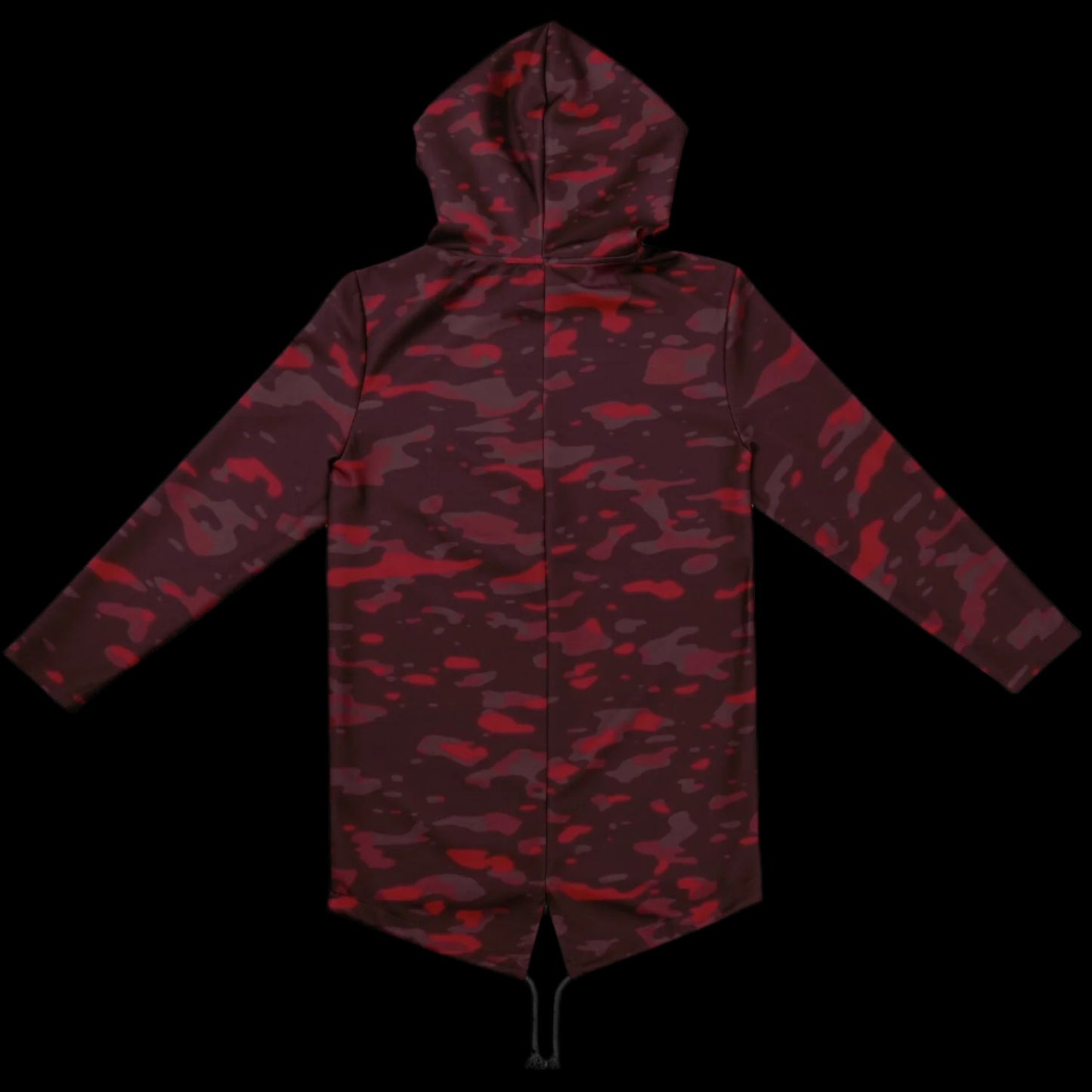 Athletic Elongated Hoodie 0001