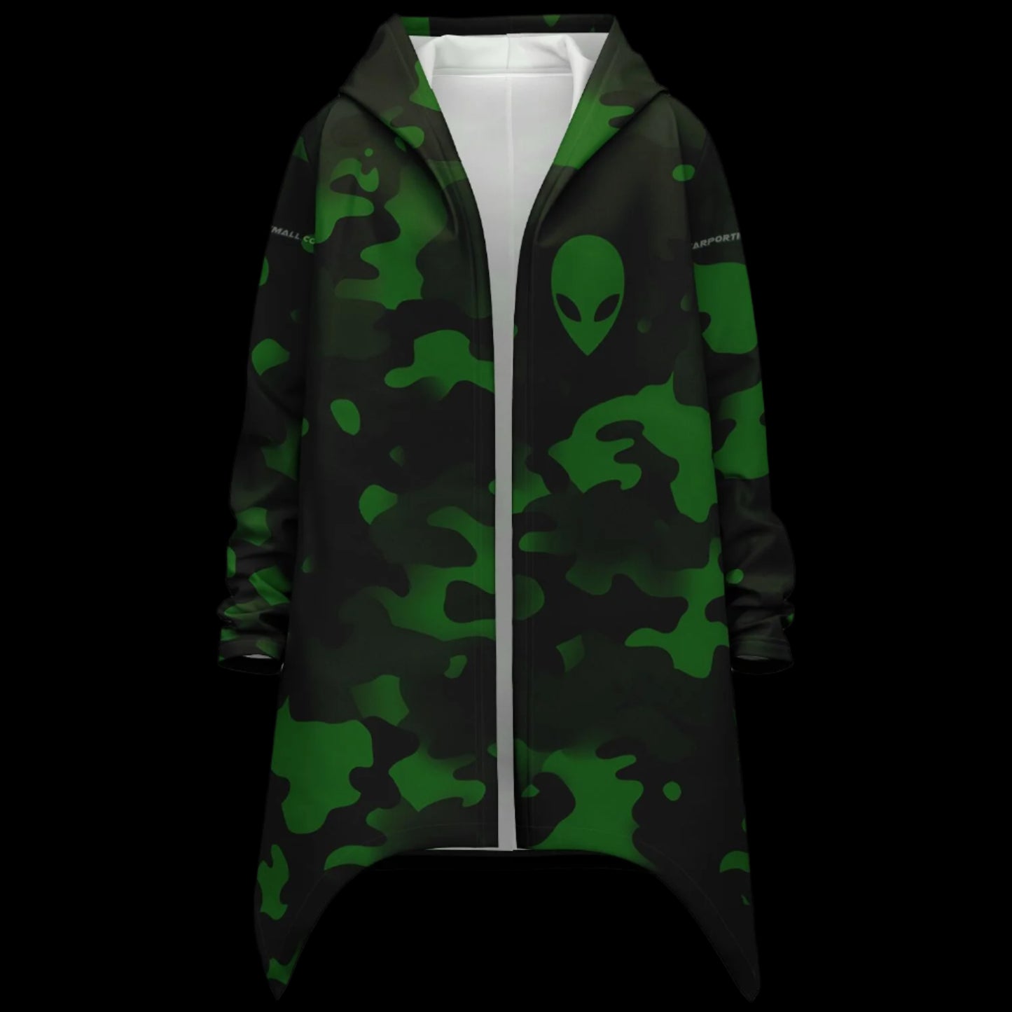 Heavyweight Elongated Alien Cloak - AOP